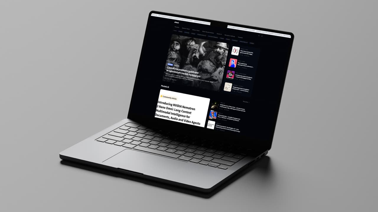 aifeed.pl - serwis z nowościami ze świata AI