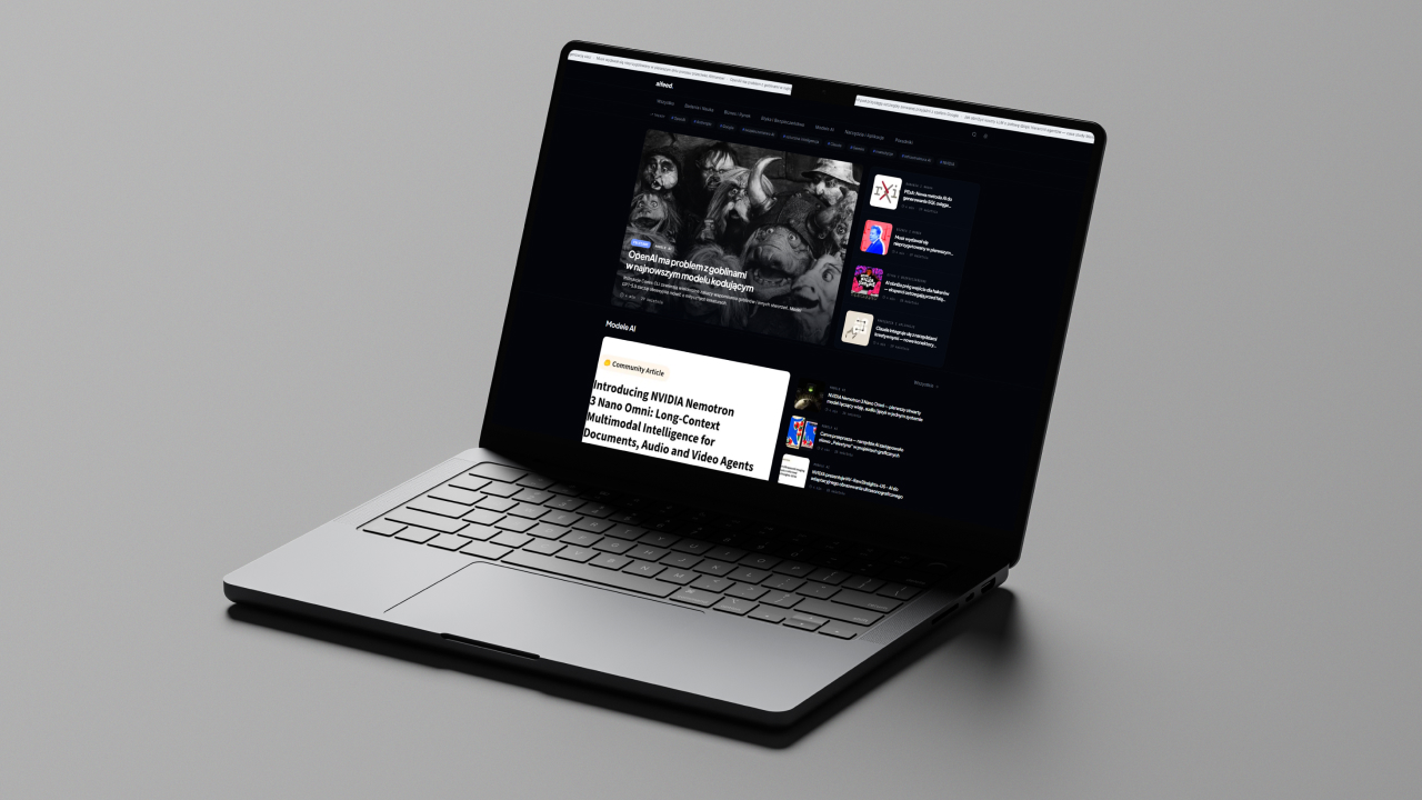 aifeed.pl - serwis z nowościami ze świata AI